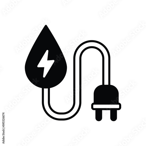 Water Energy vector icon