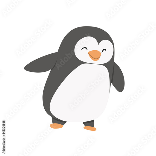 cute penguin illustration