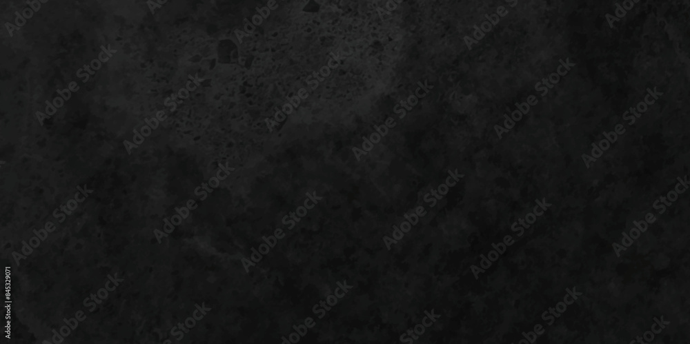 Fototapeta premium Abstract grunge background design with textured black stone concrete wall. Cement wall granite stone floor old black vintage distressed grunge texture. Vector abstract dirty wall grunge blackboard.