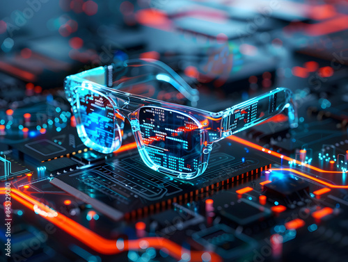 High-tech wearable devices with AI semiconductor chips seamlessly integrated