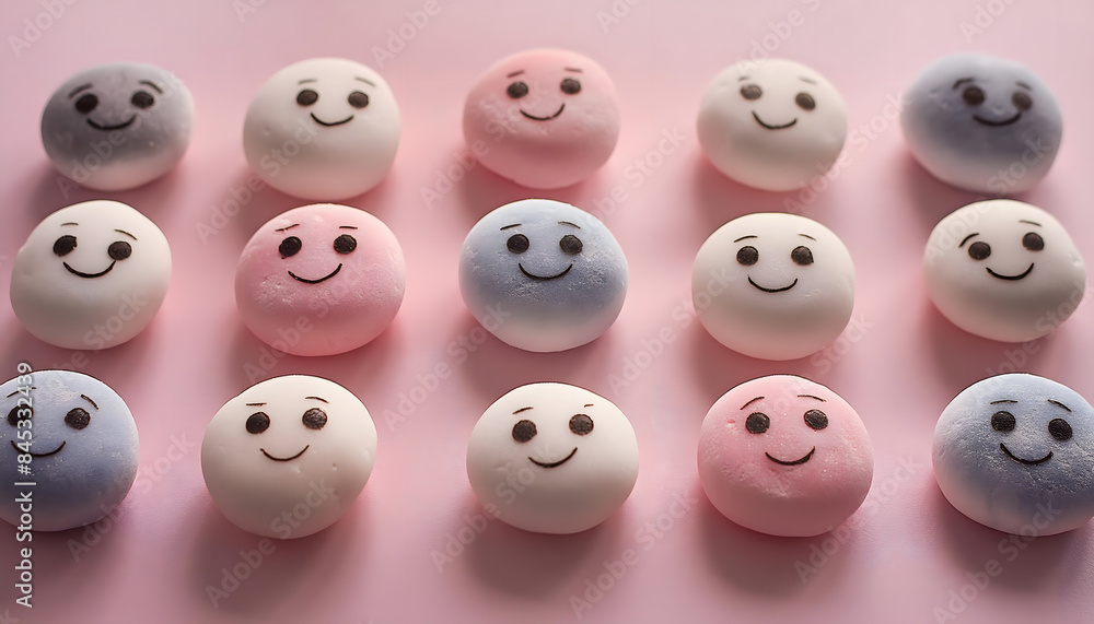 motchi, pattern, mit, gesicht, süss, niedlich, close up, hintergrund, textur, smileys, gruppe, viele, pink, rosa, pastell, weiss, weiß, button, essen, soft, clean, minimal, minimalismus, 3d, motchis motchi, pattern, mit, gesicht, süss, niedlich, close up, hintergrund, textur, smileys, gruppe, viele, pink, rosa, pastell, weiss, weiß, button, essen, soft, clean, minimal, minimalismus, 3d, motchis