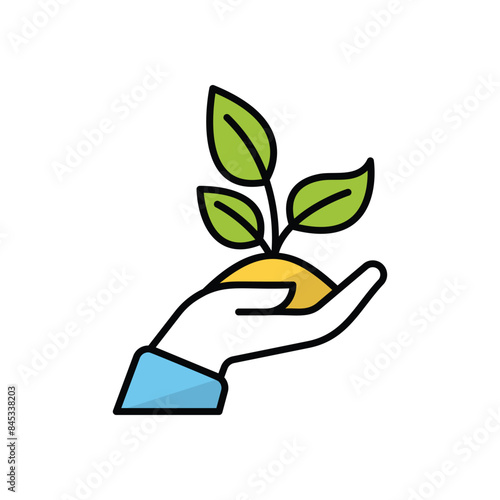 Save Nature vector icon