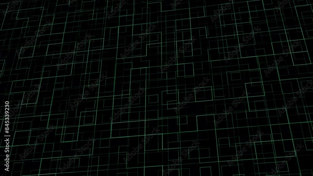 Hi tech motion graphic background animation. Abstract dynamic technology background with digital flow. Hi tech motion graphic background animation. Abstract dynamic technology background with digital flow.