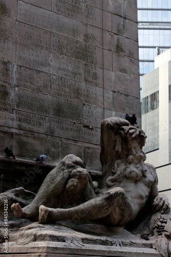 Statue in Central Park, Manhattan