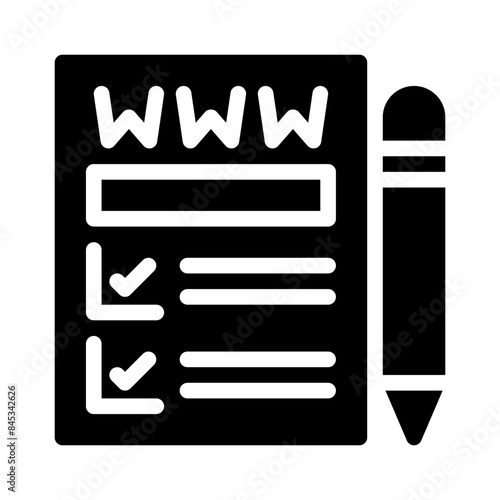 requirement glyph icon