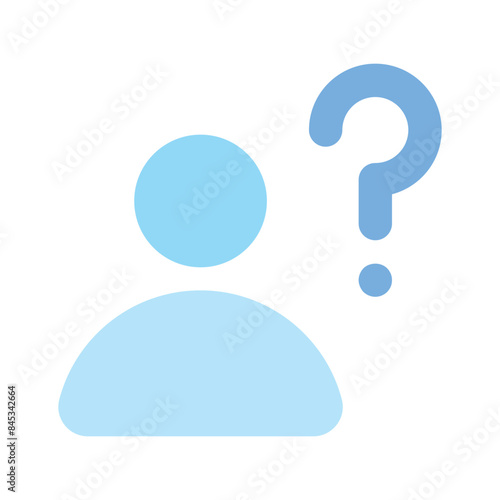 Get your hands on this amazing icon of questioning in modern style