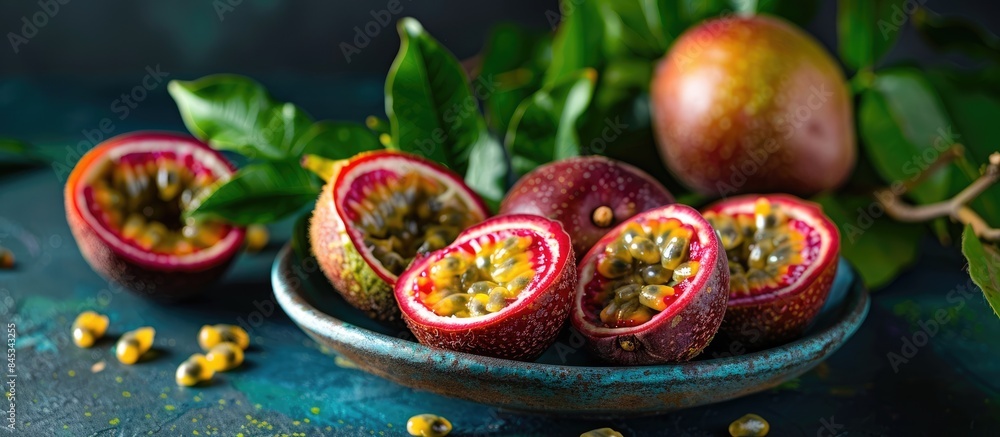 Passion-fruit, the tropical delight Passion-fruit, the tropical delight