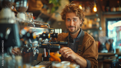 male barista