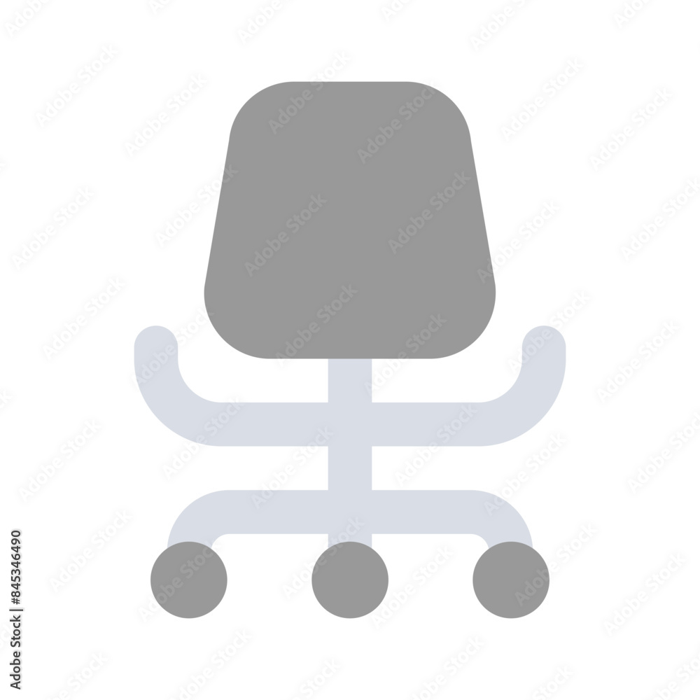 Office chair vector design isolated on white background Office chair vector design isolated on white background