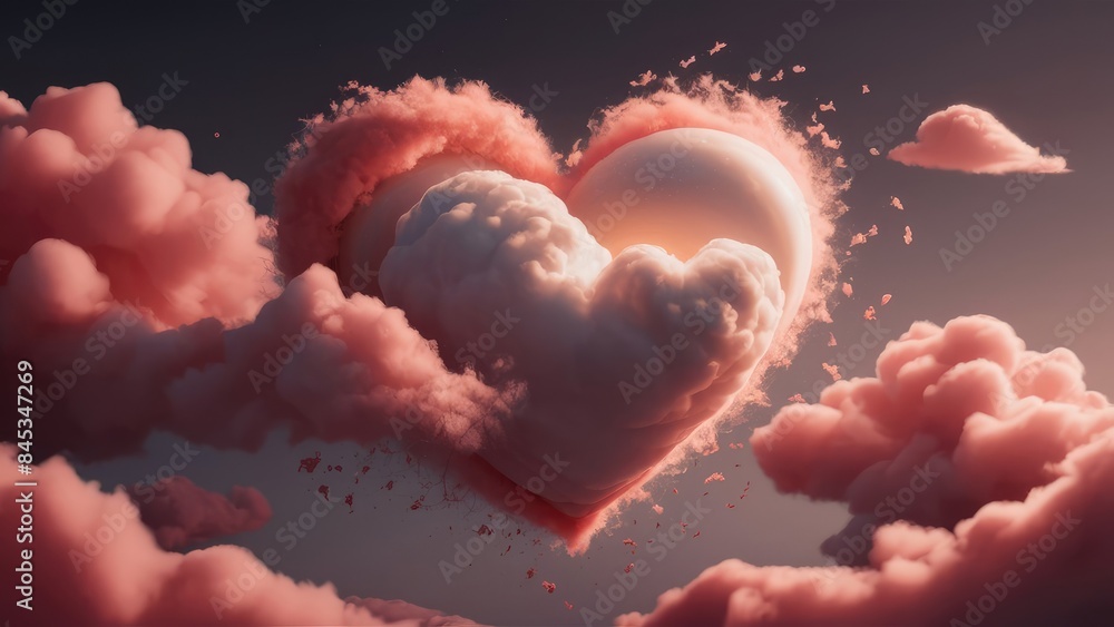 Warm-Toned Affectionate Clouds Warm-Toned Affectionate Clouds