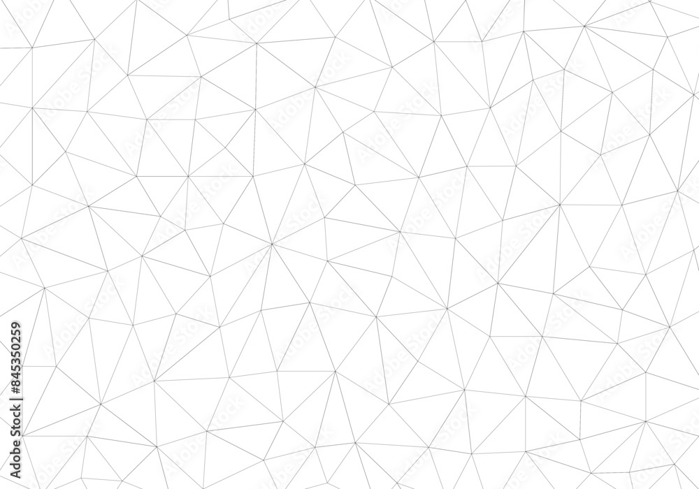 Polygonal geometric pattern. Mockup isolated on white background. Stock vector template Polygonal geometric pattern. Mockup isolated on white background. Stock vector template