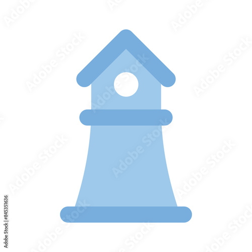 Well designed icon of lighthouse up for premium use