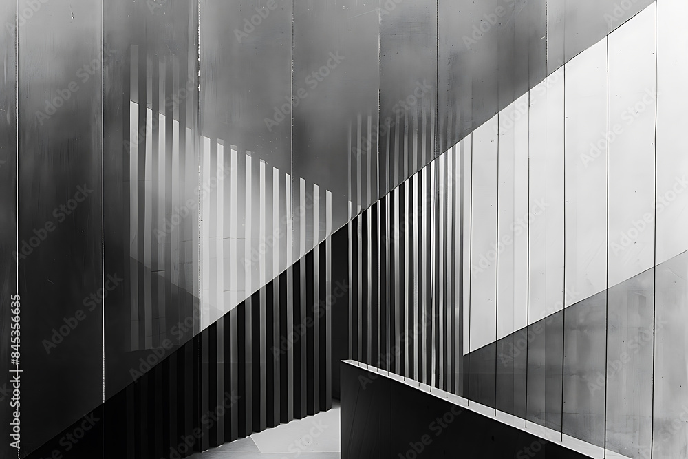 An abstract background with mostly monochrome shapes creates a minimalistic, elegant, and modern visual effect An abstract background with mostly monochrome shapes creates a minimalistic, elegant, and modern visual effect