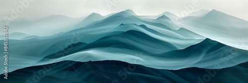 Wallpaper Mural Abstract Peaks Employ abstract photography techniques reimagine familiar mountain vistas presenting them in a fresh and innovative way Torontodigital.ca