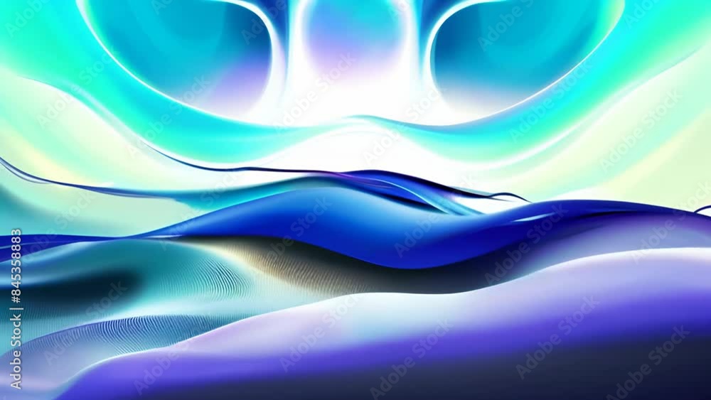 Abstract wave bright  colors background with waves