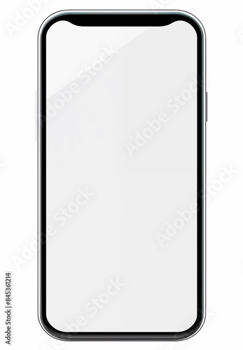 Smartphone isolated on white