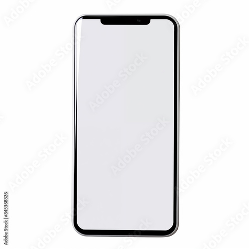 Smartphone isolated on white