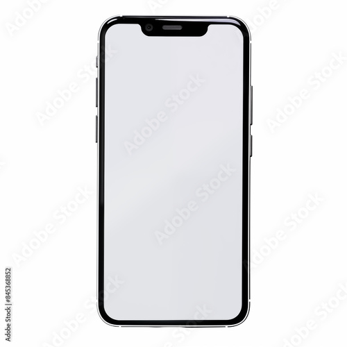 Smartphone isolated on white