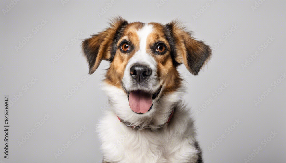 Studio portrait of cute rabbit isolated on white background with clipping path front shot Studio portrait of cute rabbit isolated on white background with clipping path front shot