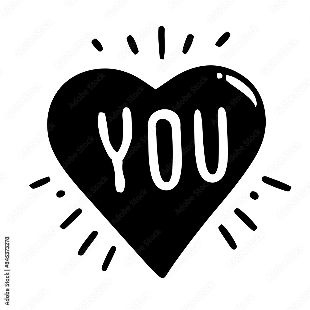 Romantic heart vector clipart design Romantic heart vector clipart design