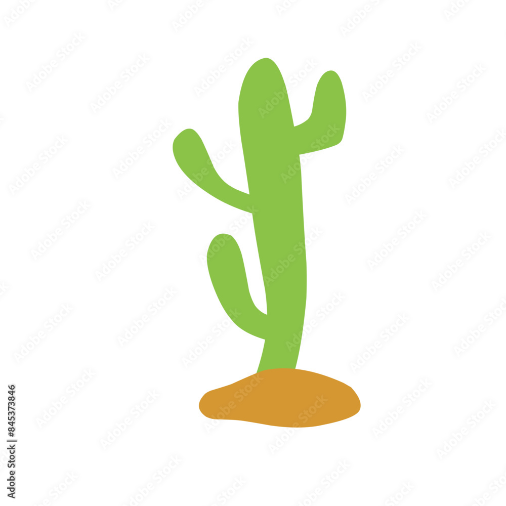 desert cactus vector illustration desert cactus vector illustration