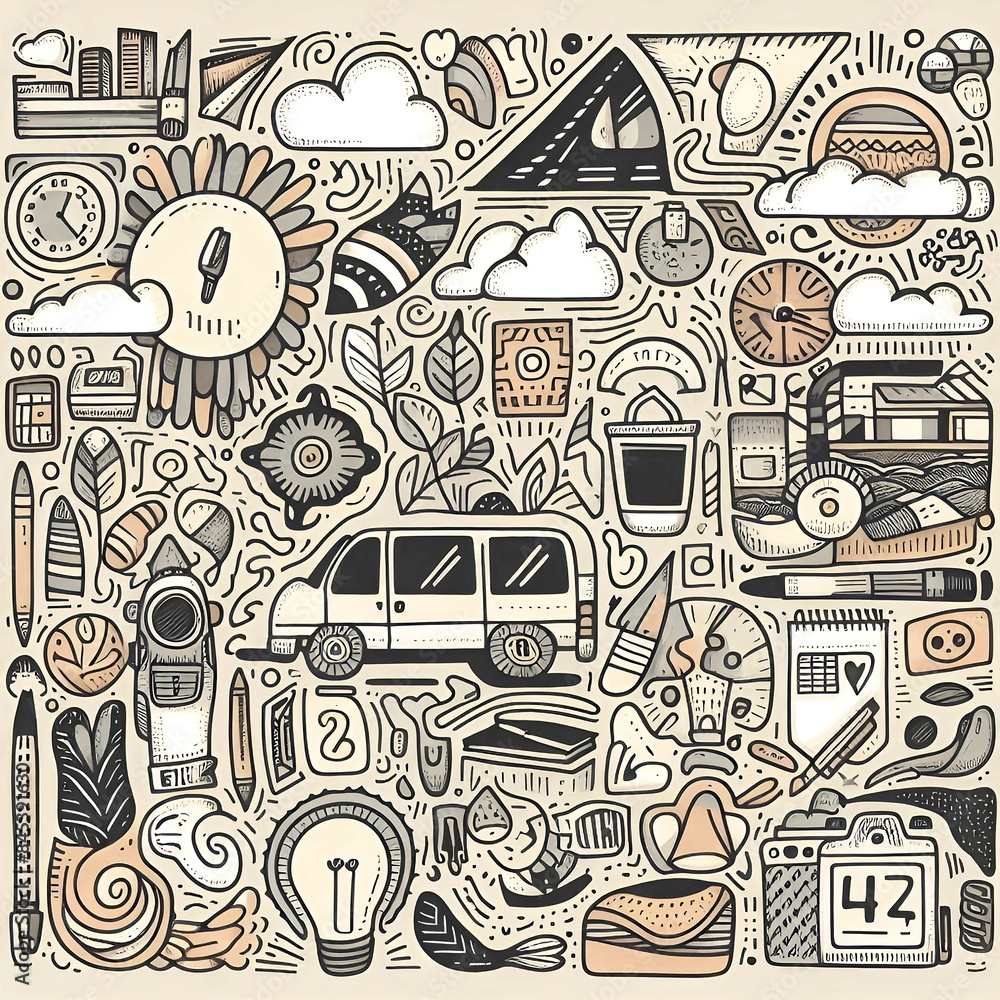 seamless pattern with cars seamless pattern with cars