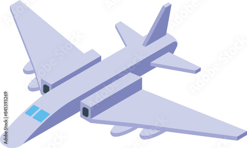 Modern military aircraft is flying in the sky, showcasing its sleek design and powerful capabilities
