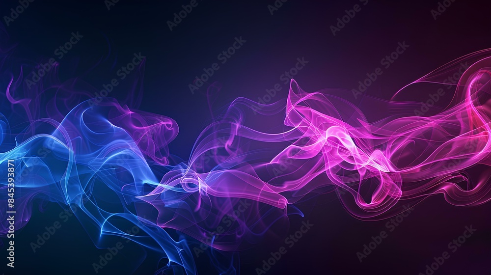 abstract smoke, light, wave, motion, design background