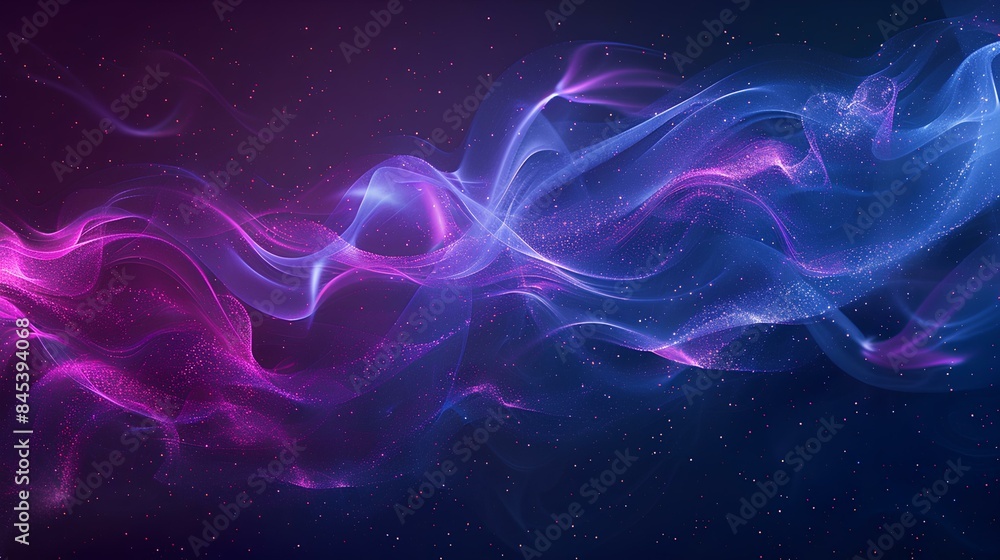 Fototapeta premium abstract smoke, light, wave, motion, design background