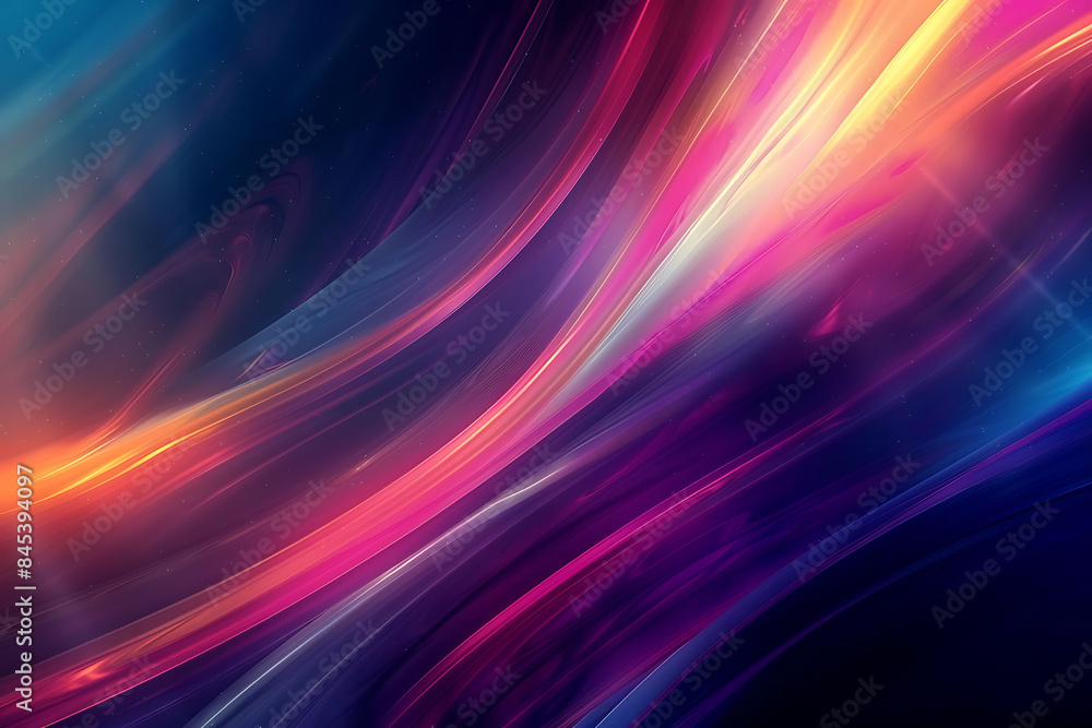 A pair of abstract lines are distributed across half of the screen, creating a modern and dynamic visual effect A pair of abstract lines are distributed across half of the screen, creating a modern and dynamic visual effect