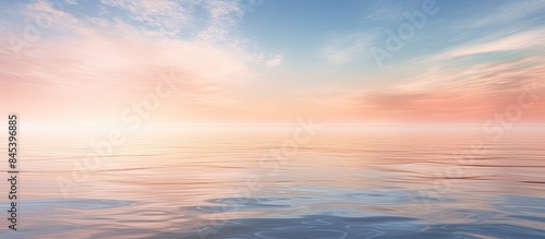 sand with water reflection. Creative banner. Copyspace image