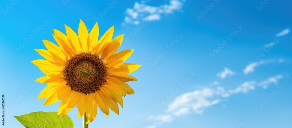 Sunflower. Creative banner. Copyspace image Sunflower. Creative banner. Copyspace image