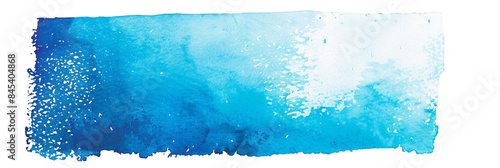 Abstract Blue Watercolor Background Artistic Texture for Design Projects and Creative Works