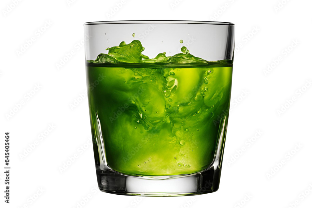 glass of water with mint glass of water with mint