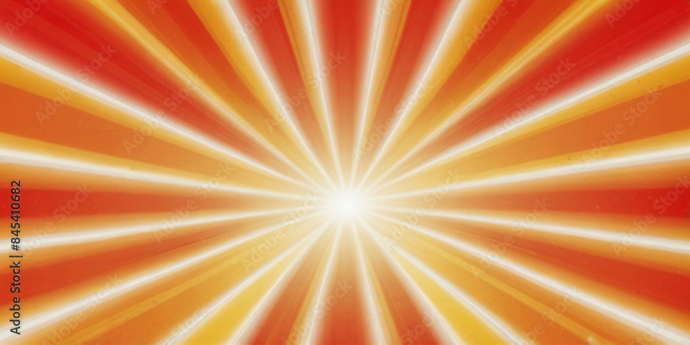 Yellow and red sunburst background Yellow and red sunburst background
