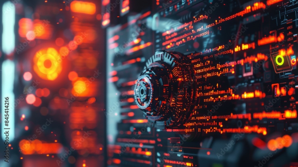 Close-up shot of a computer screen displaying lines of code, with shadowy figures lurking in the background, evoking a sense of mystery and intrigue in the digital realm. Close-up shot of a computer screen displaying lines of code, with shadowy figures lurking in the background, evoking a sense of mystery and intrigue in the digital realm.