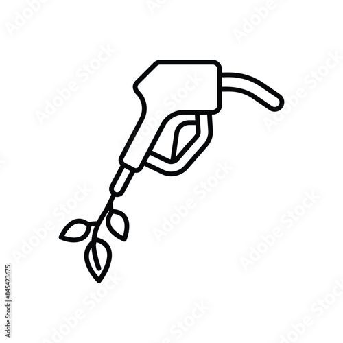 Biofuel vector icon