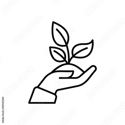 Save Nature vector icon
