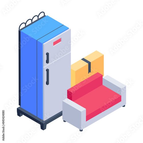 Isometric Icons of Resettlement
