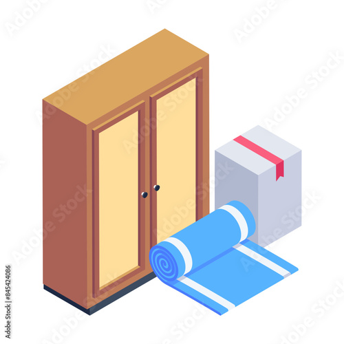 Isometric Icons of Resettlement
