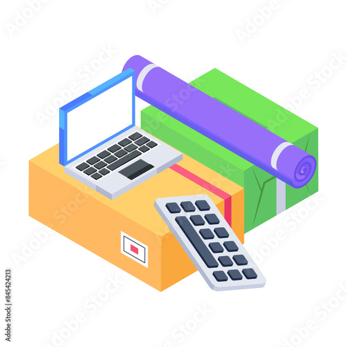 Isometric Icons of Resettlement
