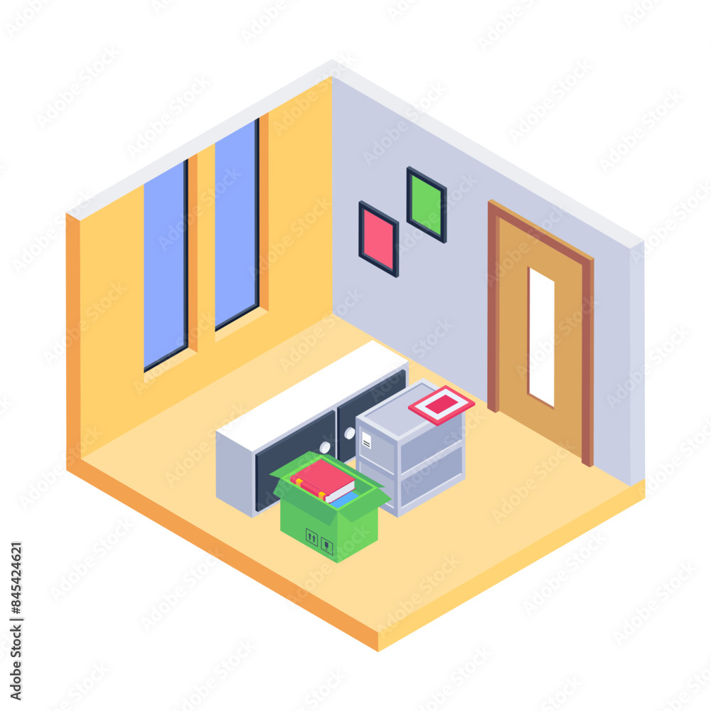 Moving Home Isometric Icons
Moving Home Isometric Icons