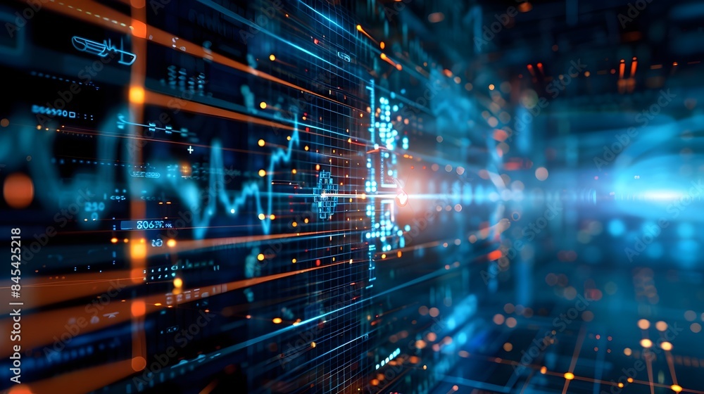 Digital Health Monitoring System Used in Corporate Wellness Program Concept with Technology Networking and Communication Digital Health Monitoring System Used in Corporate Wellness Program Concept with Technology Networking and Communication