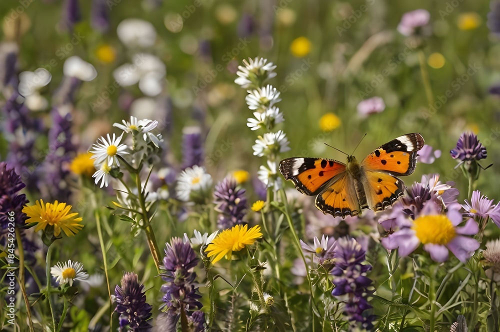 Soroca. Moldova. 06.22.2019. Nature. Butterfly in nature on the banks of the Dniester river at Tătătrăuca Noua. Soroca. Moldova. 06.22.2019. Nature. Butterfly in nature on the banks of the Dniester river at Tătătrăuca Noua.