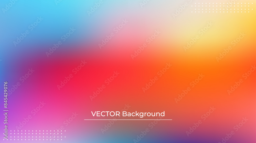 Smooth and blurry colorful gradient mesh background. Modern bright rainbow colors. Easy editable soft colored vector banner template. Premium quality Smooth and blurry colorful gradient mesh background. Modern bright rainbow colors. Easy editable soft colored vector banner template. Premium quality