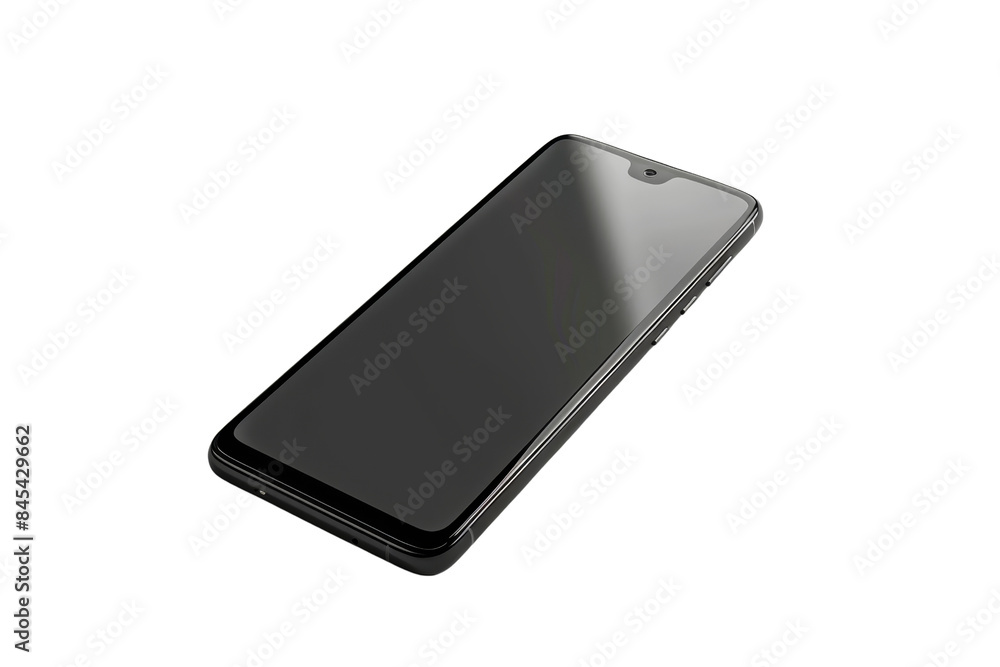 Sleek black modern smartphone with a shiny screen and minimalistic design, perfect for tech advertisements, product displays, and design showcases. Sleek black modern smartphone with a shiny screen and minimalistic design, perfect for tech advertisements, product displays, and design showcases.