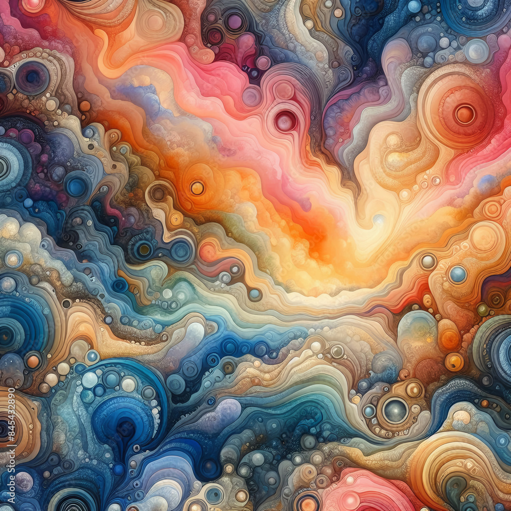 abstract watercolor bakcground