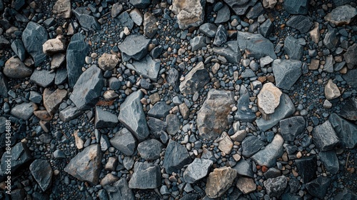 Wallpaper Mural Close up of a textured gravel surface background Torontodigital.ca