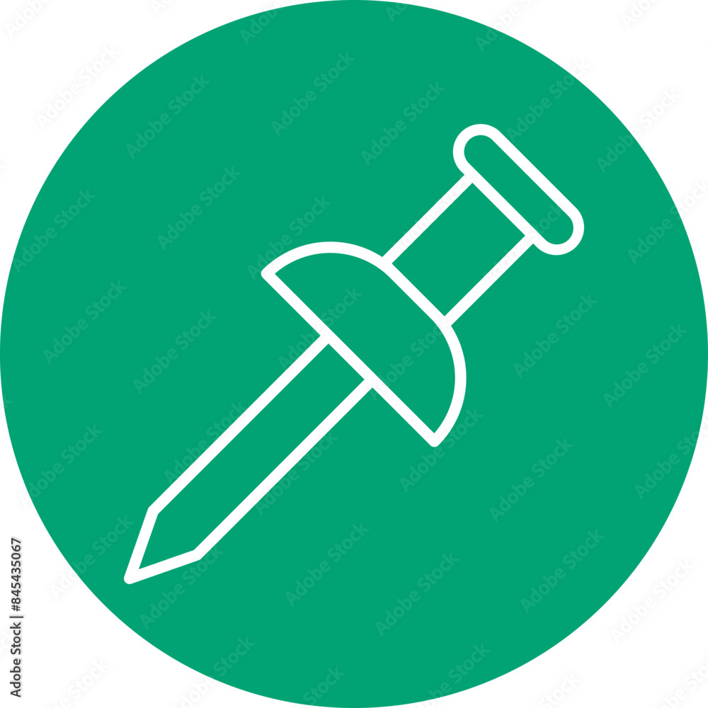 Pin line circle icon Pin line circle icon