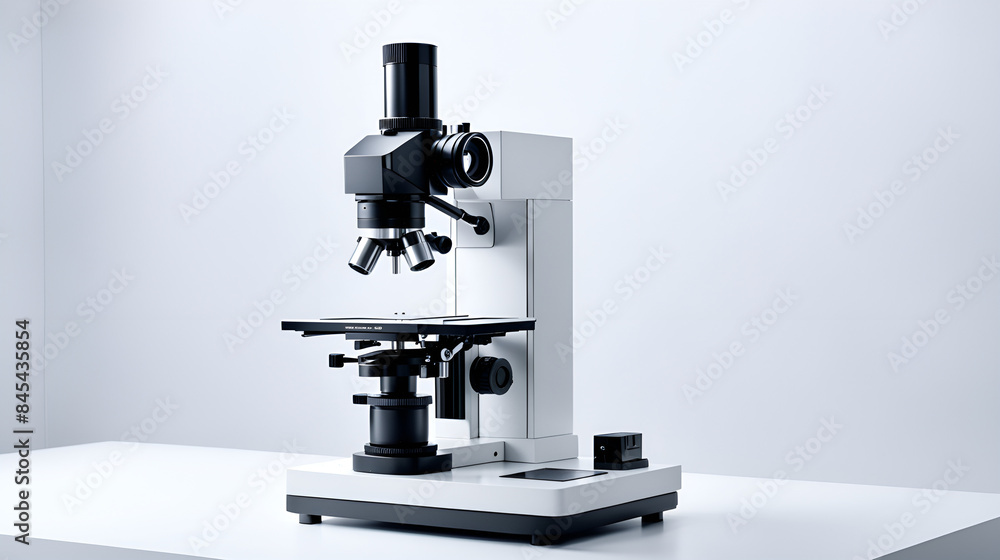 A hypothetical image of a chemistry laboratory microscope A hypothetical image of a chemistry laboratory microscope
